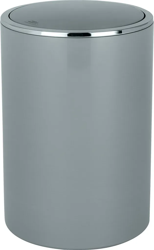 Cestino WENKO Inca 5L Grigio - Minimal Design per Bagno e Ufficio