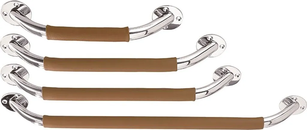 Garde-corps en cuir Plastimo 380 mm - Protection pour barre à roue inox