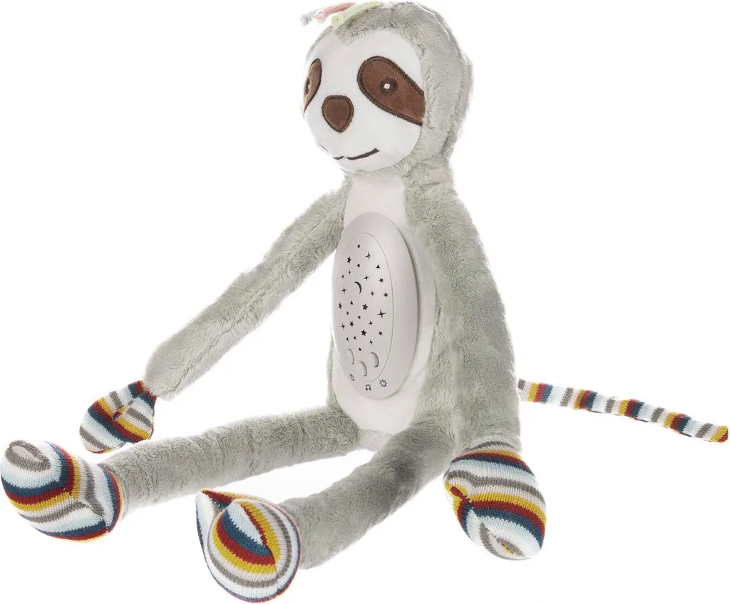 Zopa Sleepy Raton Laveur Doux avec Mélodies et Capteur de Sommeil