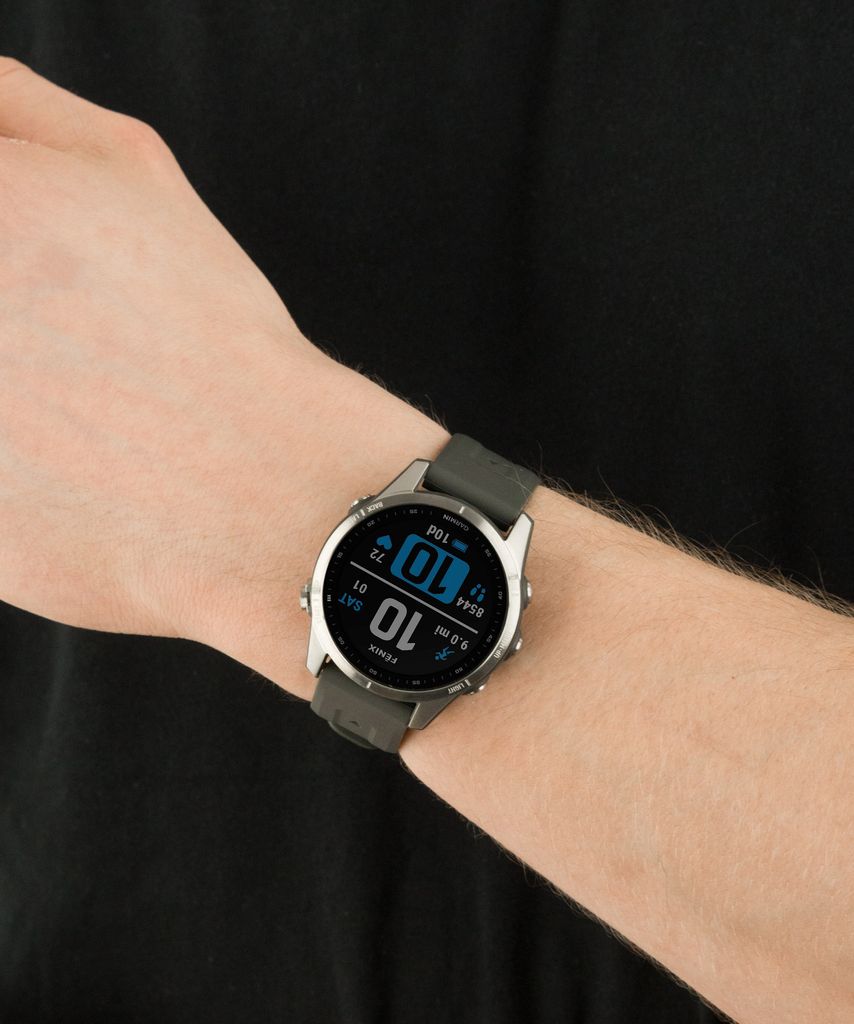 Garmin Fenix 7S Srebrny/Grafitowy Zdjęcie produktu 11