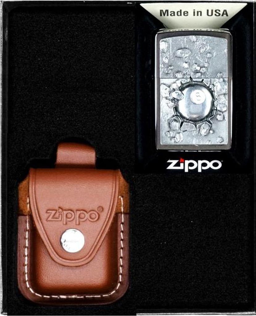 ZIPPO EIGHT BALL Feuerzeug Geschenkset Nr. 4