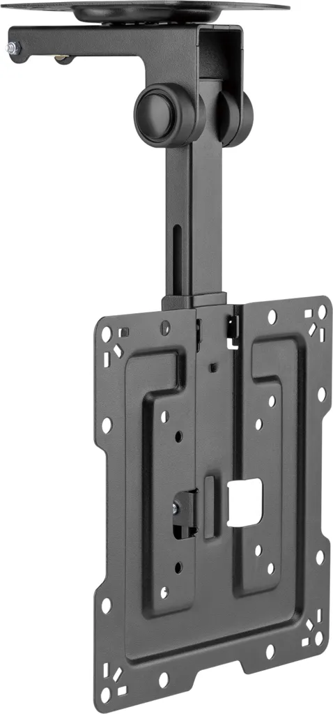Support TV de plafond pour chambre mansardée et cuisine écran 43 pouces