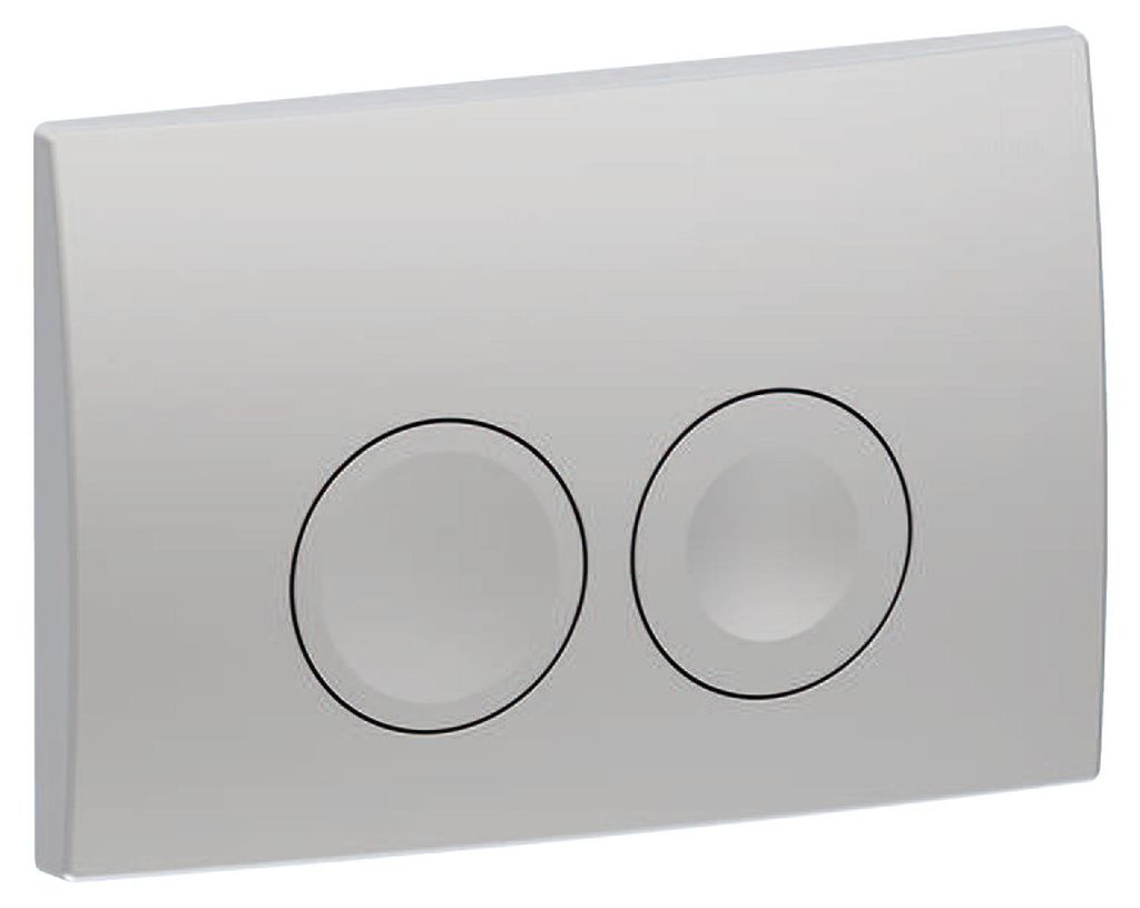 Geberit Delta25 Betätigungsplatte für 2-Mengenspülung Produktbild 
