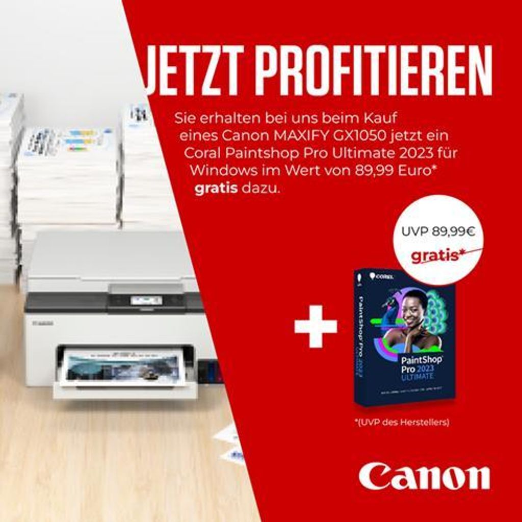 Canon MAXIFY GX1050 Tintenstrahldrucker 3-in-1 Produktbild 