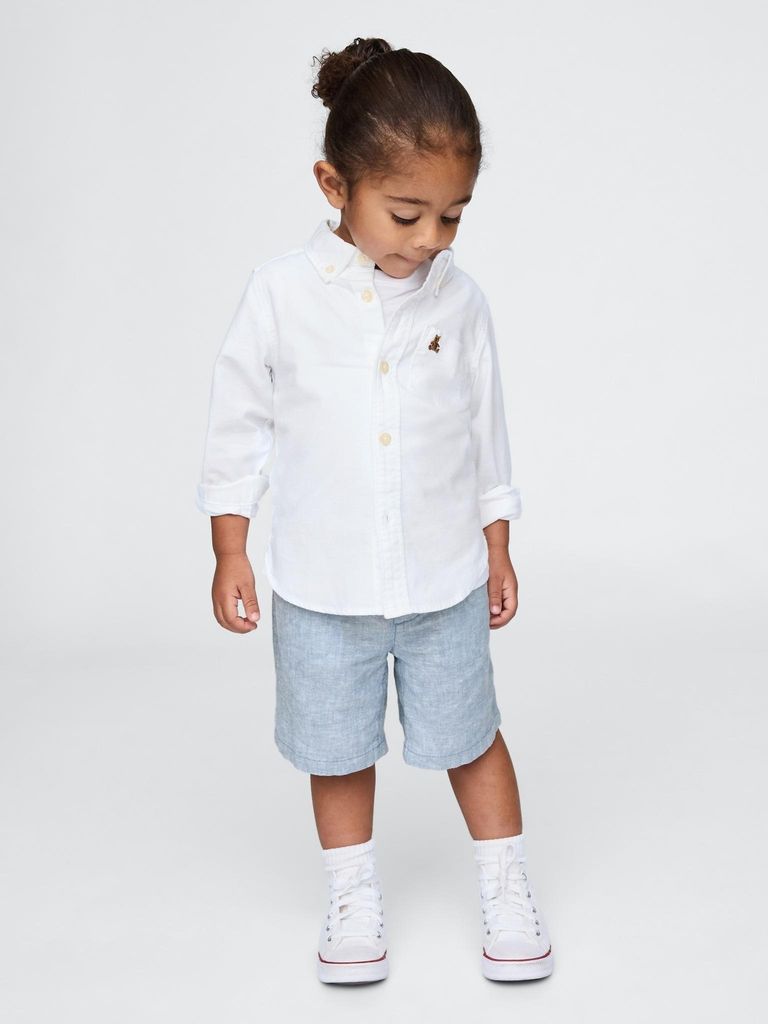GAP Leinenshorts für Babys 738509-02__5YRS
