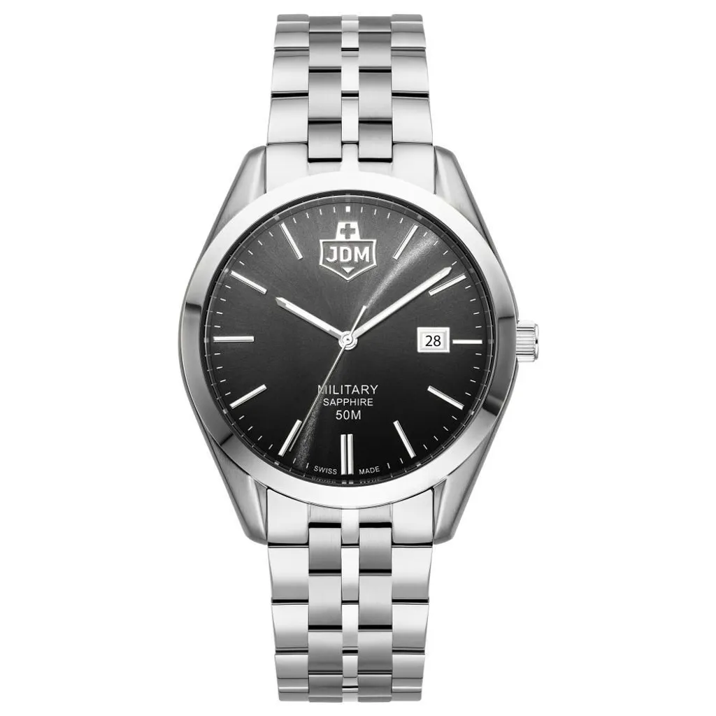 Montre homme JDM Military Interlaken pour le sport et le bureau