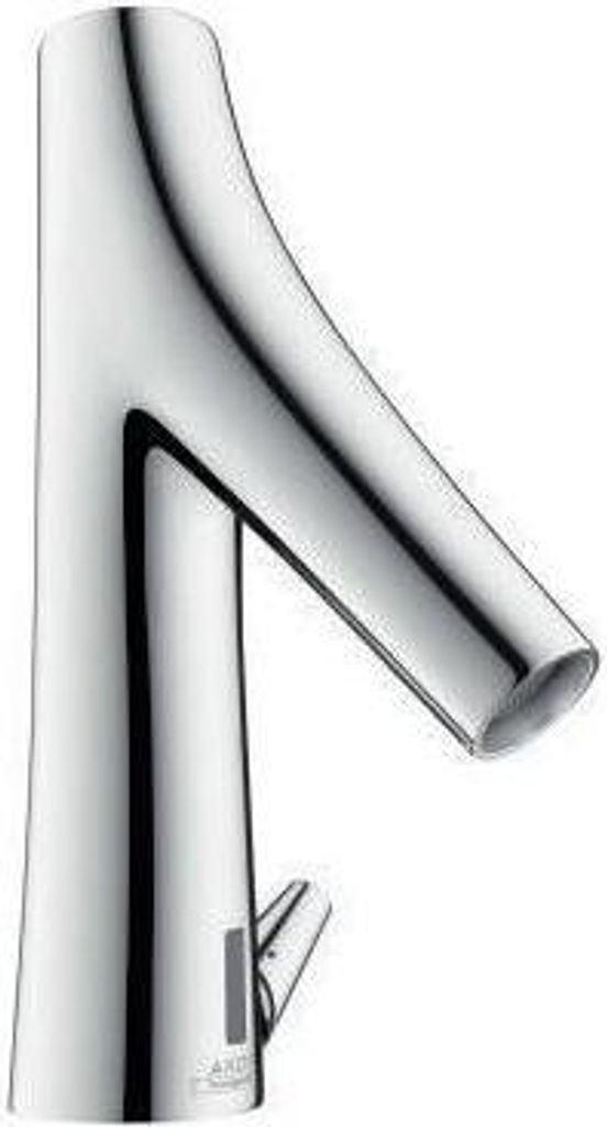 hansgrohe AXOR Starck Organic Waschtischmischer, Elektronik, Netzbetrieb, Temperatur voreinstellbar, Ausladung 117mm, 12174340