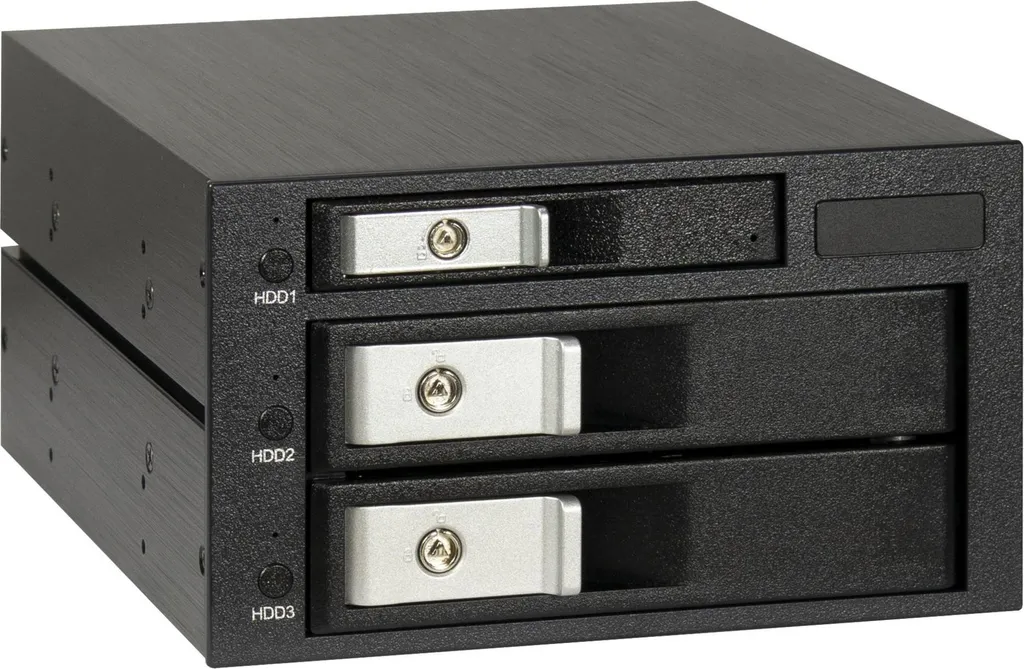 Extension de stockage Inter-Tech IPC ST-3525 pour montage vidéo et NAS