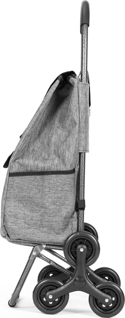 Poussette de marché 33L à 6 roues pour escaliers et sac imperméable pro
