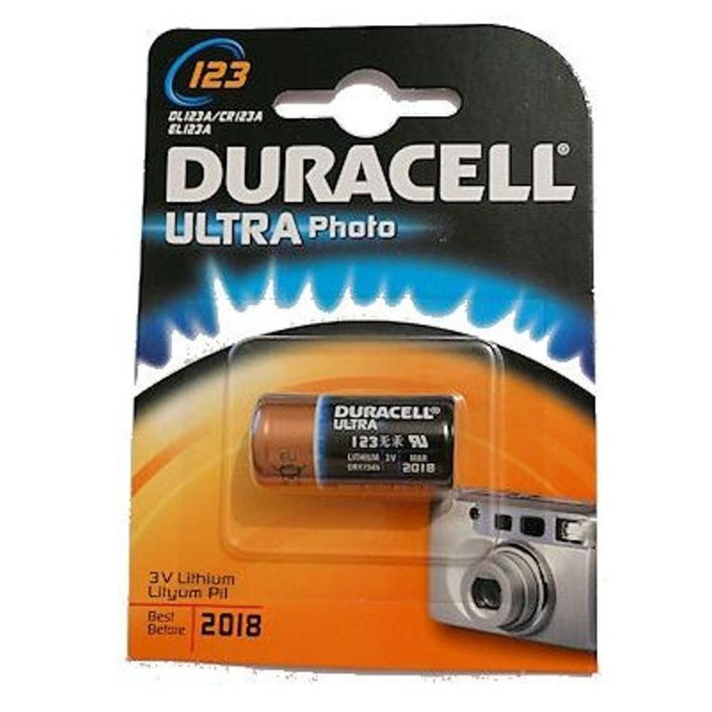Duracell 42096 Ultra Photo CR123A (DL123) - Lithium Image du produit 