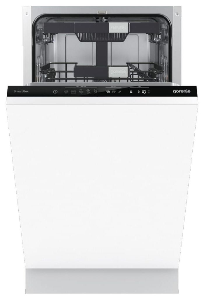 Gorenje GV583C10, W pełni wbudowany, Wąski (45 cm), Biały, Zdjęcie produktu 