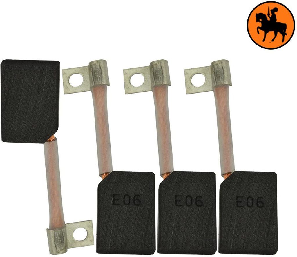Buildalot Kohlebürsten Wagner Gabelstapler 6x16x22,1mm 4er-Set | ca-e-154