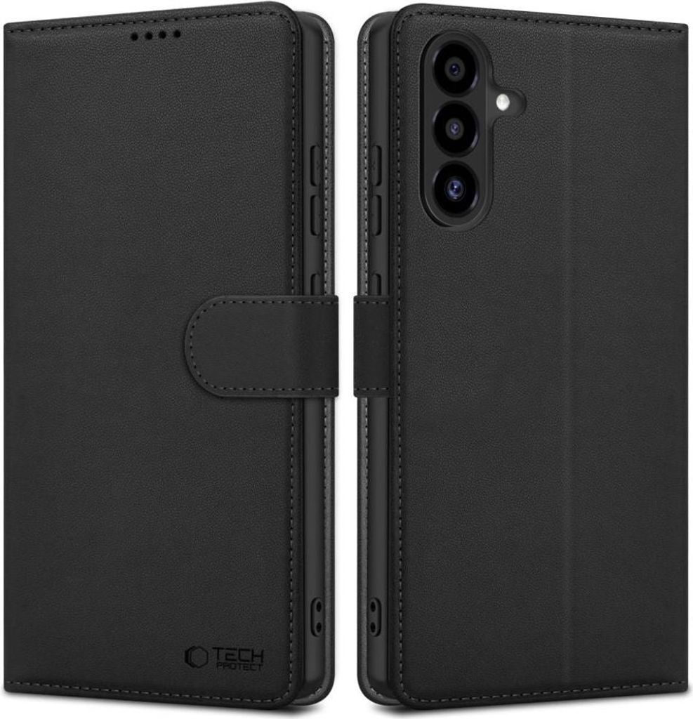 Tech-Protect Plånboksfodral För Samsung Galaxy A17 / A26 5G - Svart