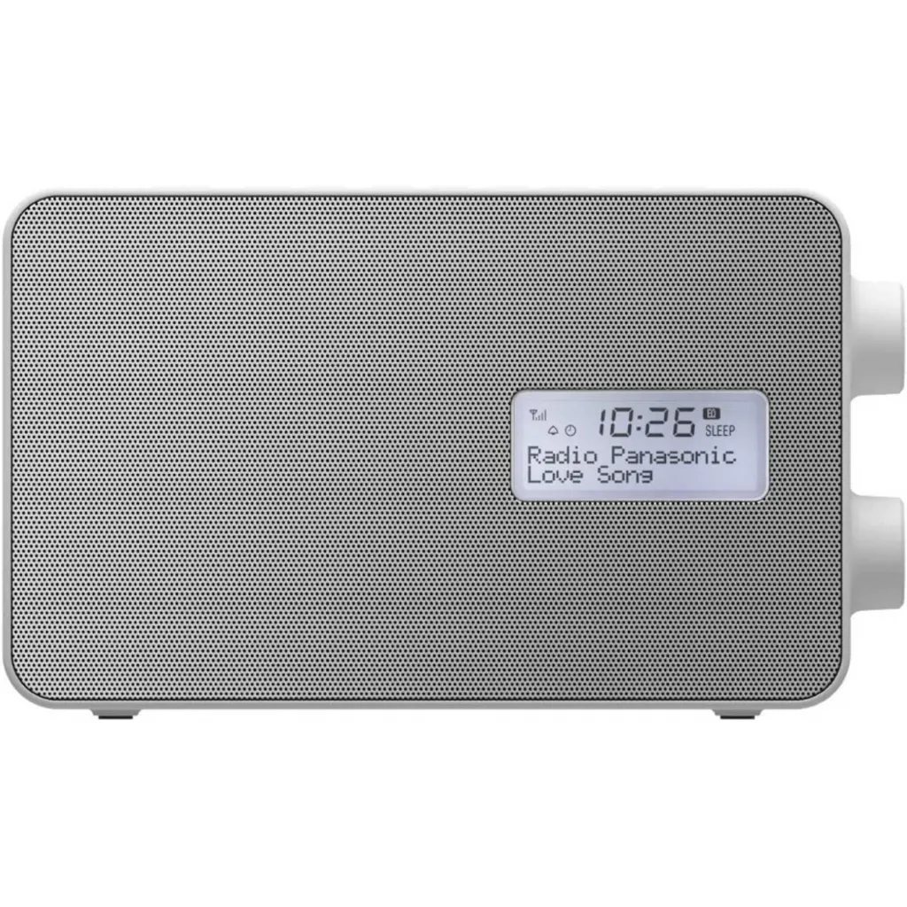 Radio Digitale Panasonic RF-D30BTEG-W Bianca: Design e Bluetooth Casa