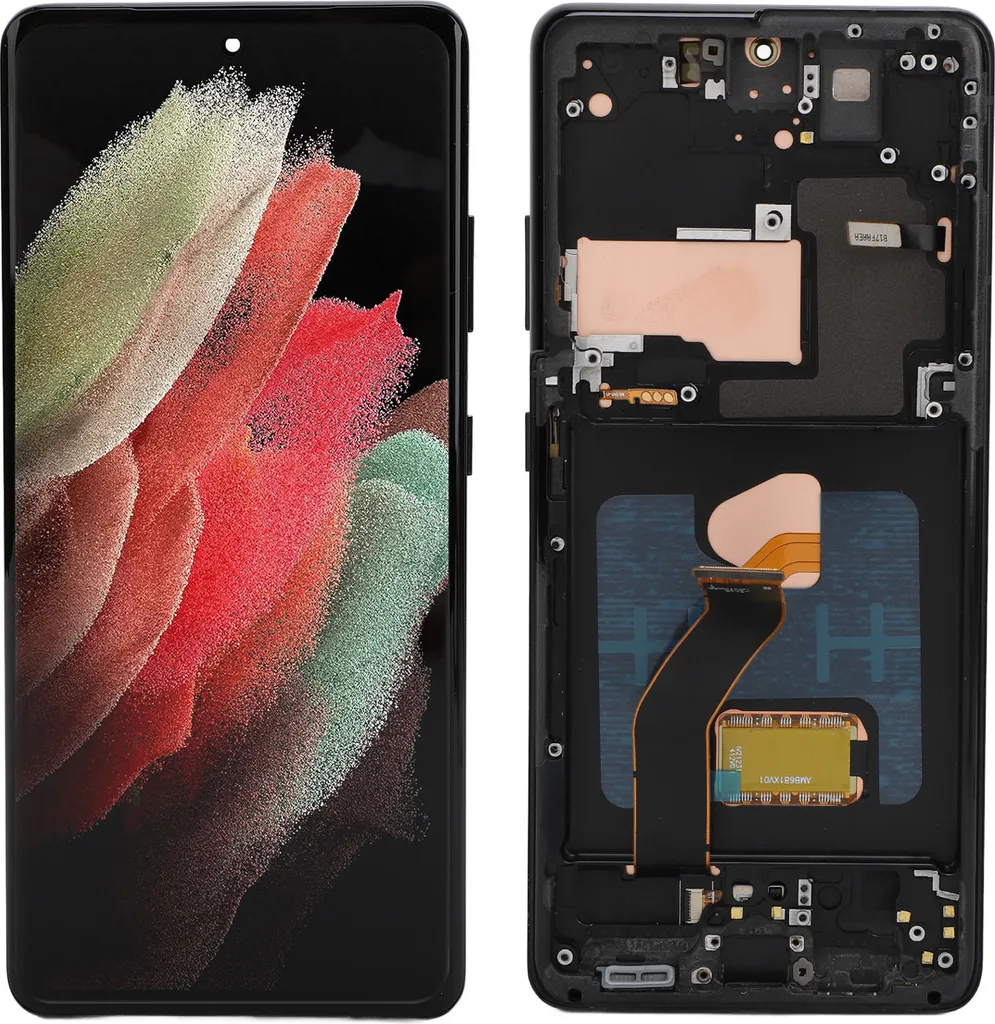 Écran LCD pour Galaxy S21 Ultra 5G - Kit Vitre Tactile et Numériseur Noir