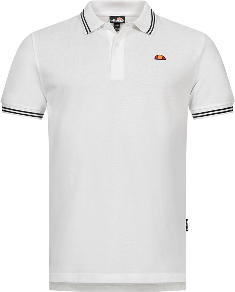 2XL|ellesse Dioran Twin Tipped Herren Polo-Shirt SBS22445-WHITE
