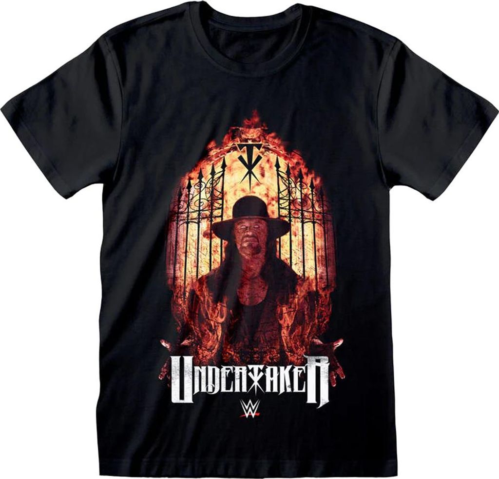 WWE - "Undertaker" T-Shirt für Herren/Damen Uni HE3449 (XXL) (Schwarz)