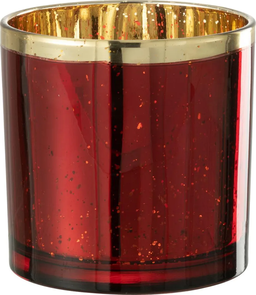Lanterne J-Line Rouge : Décoration Grande Taille pour Intérieur Chic