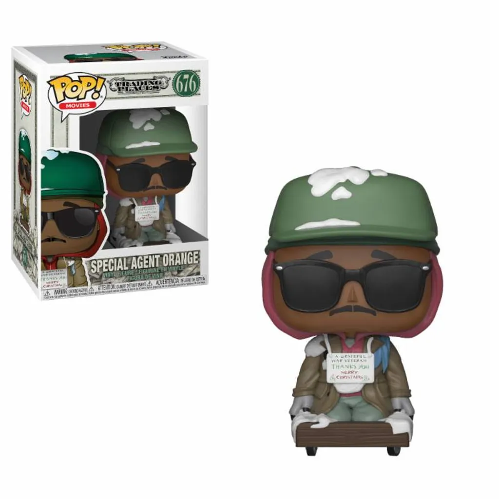 Funko Pop! Trading Places Agent Spécial Orange 676 Figurine Vinyle