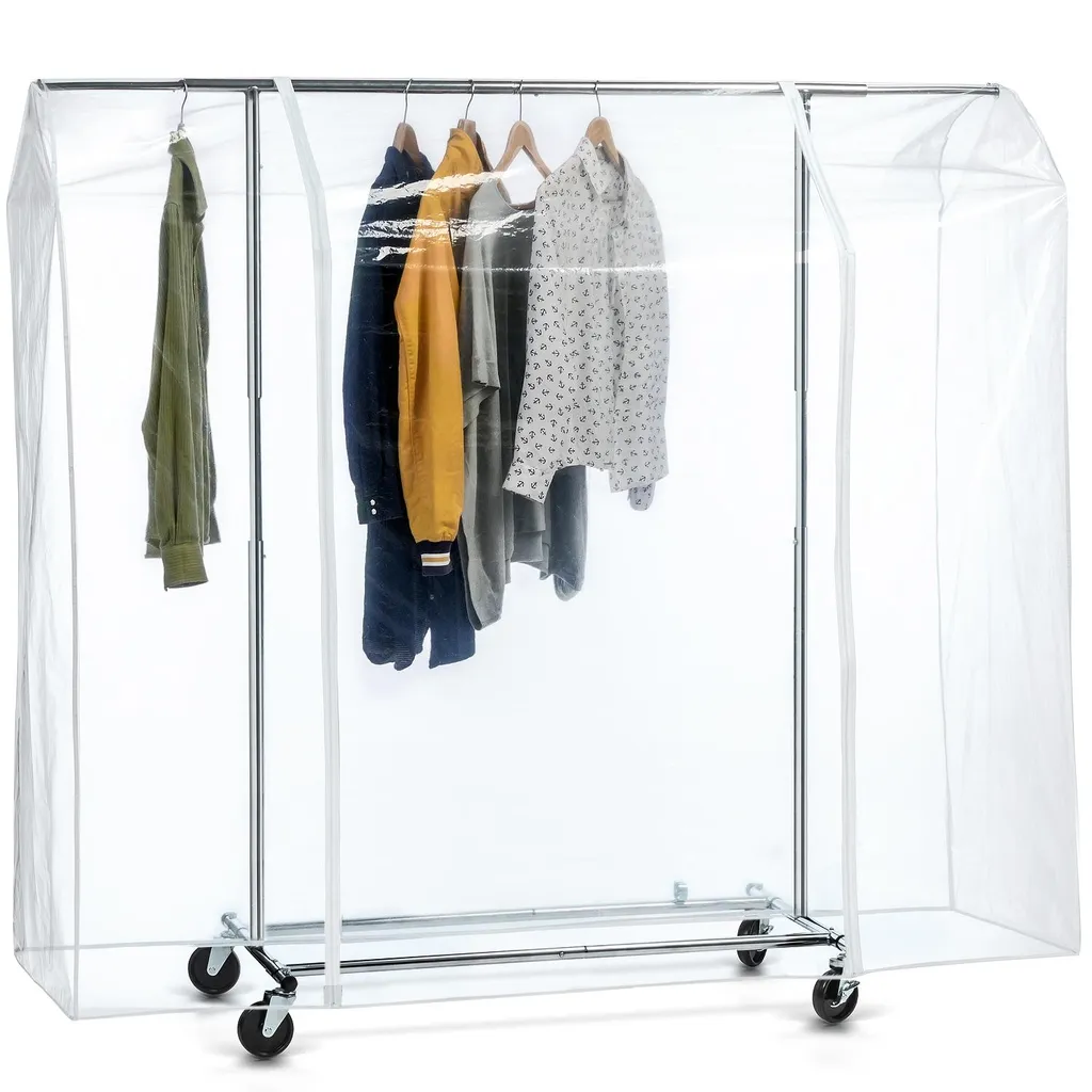 Grande Housse pour Portant Vêtements 183cm - Protection Intégrale