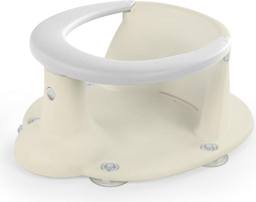 Rutschfester Badesitz für Kinder, beige, 16,5x37,5x30,5 cm Produktbild 