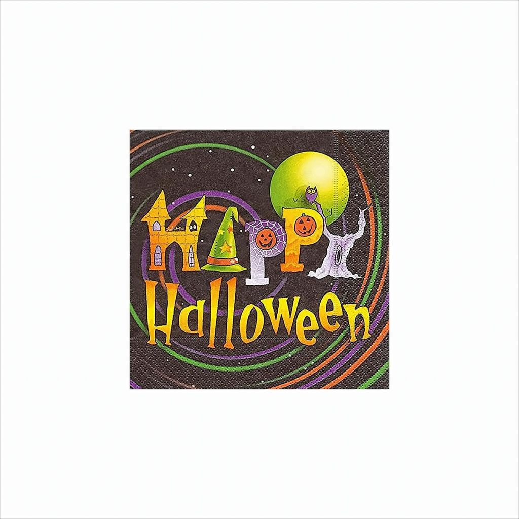 Lunchservietten Design "Happy Halloween" Produktbild 