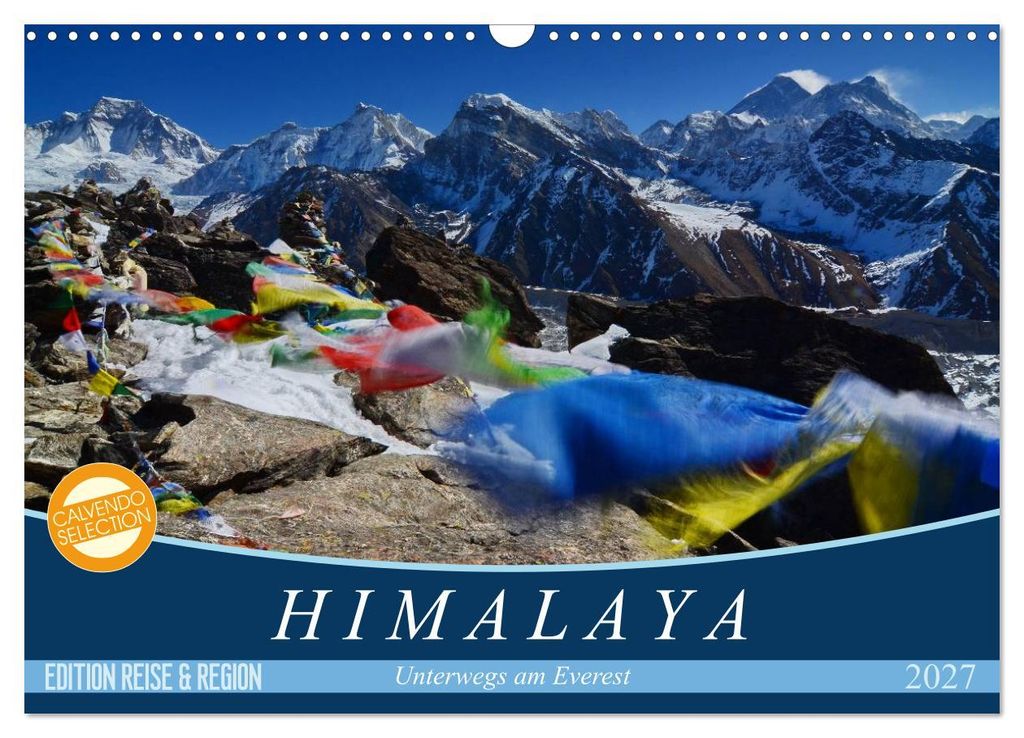 Himalaya (Wandkalender 2027 DIN A3 quer), CALVENDO Monatskalender