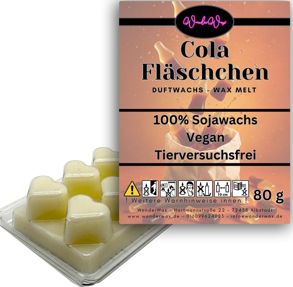 WonderWax Duftwachs Wax Melts für Duftlampe, 6 Herzen Duftmelt Wachsmelt Sojawachs Duftwachs Würfel für Raumdüfte, Wachs Duftöl Winter Indoor ...