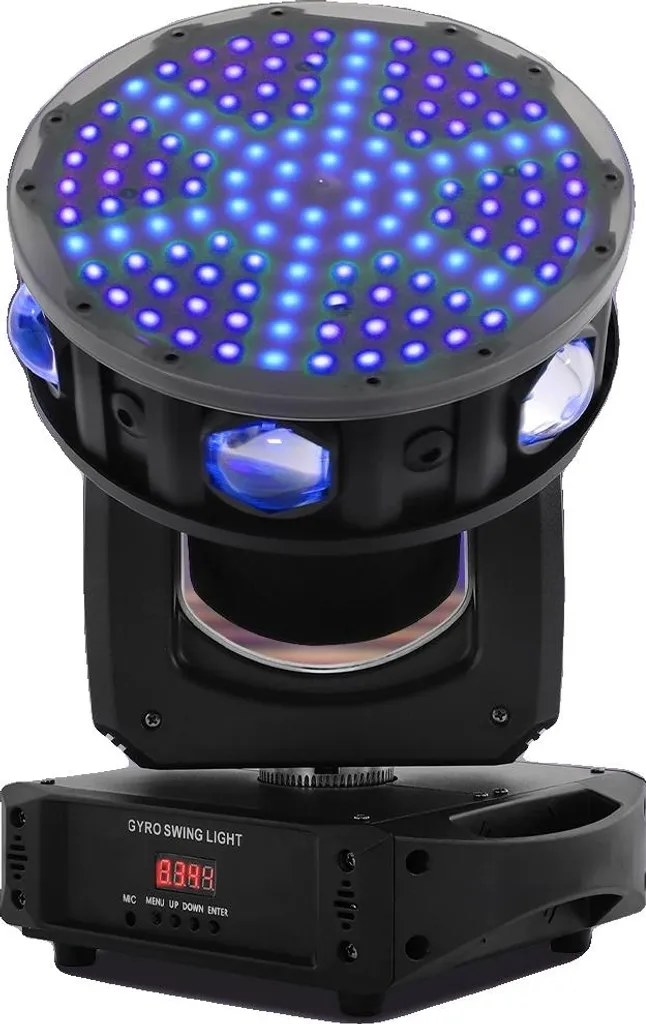 Projecteur de Scène Lyre LED 150W RGBW DMX512 pour Éclairage de Soirée