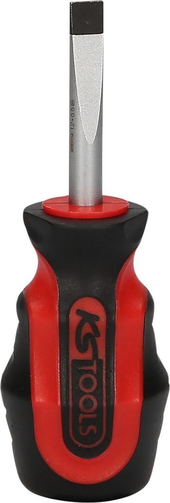 KS TOOLS ERGOTORQUEplus Schlitz-Schraubendreher kurz 6,5 mm Produktbild 