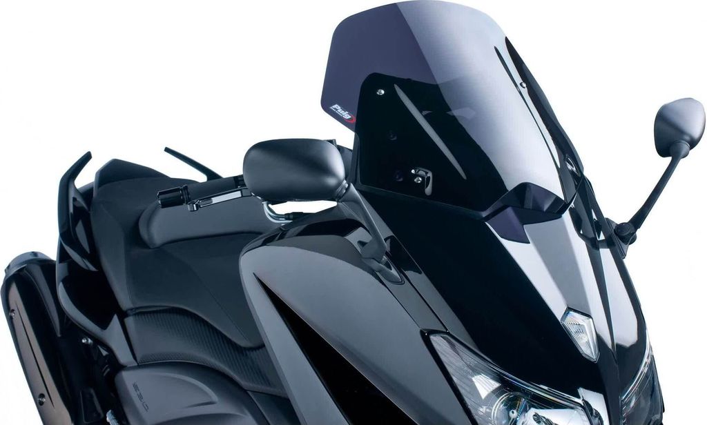 PUIG 6036F Windschutzscheibe V-Tech Line Sport passend fuer YAMAHA T-MAX 530 Stark getönt