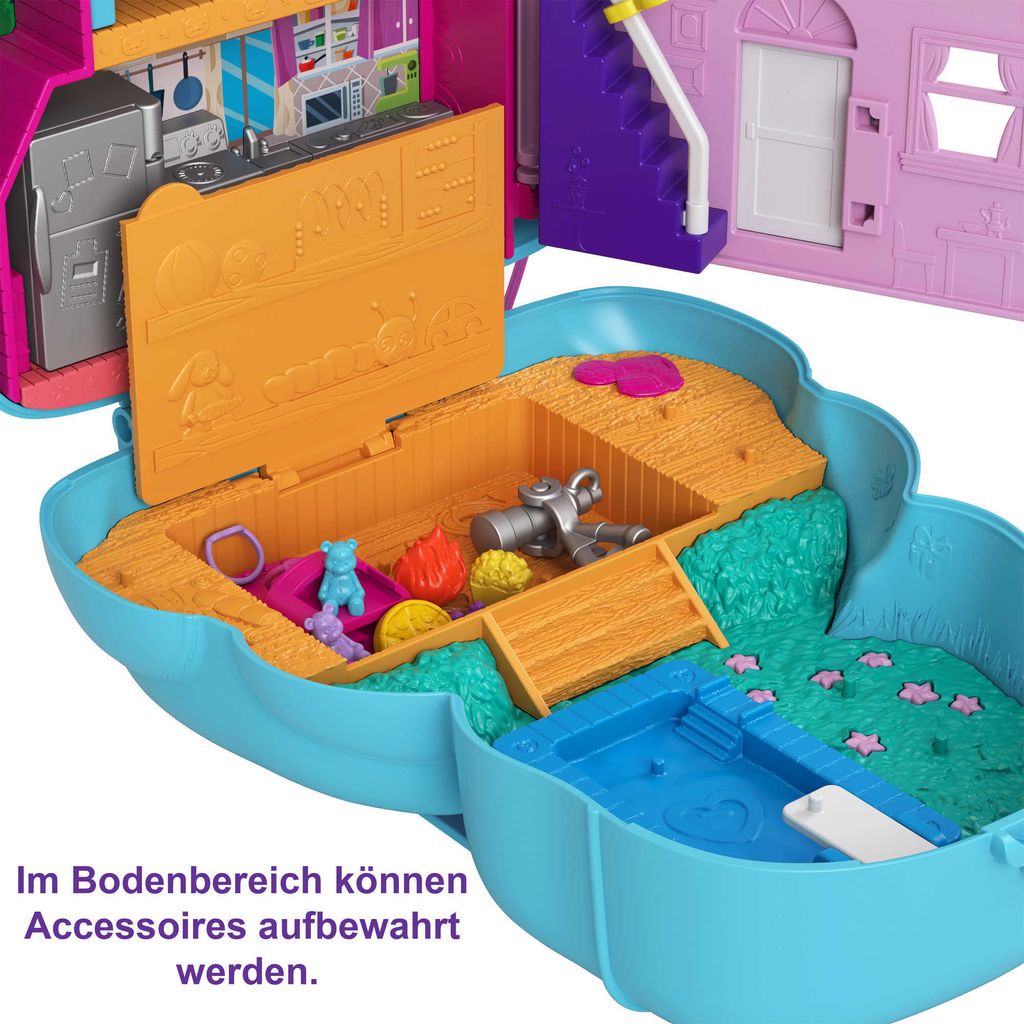 Taška s medvedíkmi Polly Pocket Sleepover, vrátane 2 Obrázok produktu 11