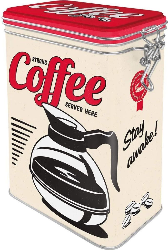 Nostalgic-Art - Aromadose - USA - Strong Coffee Served Here Produktbild 