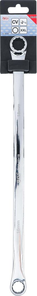 BGS 1186-16x18 Clé polygonale double 16x18 mm, 410 mm de Image du produit 