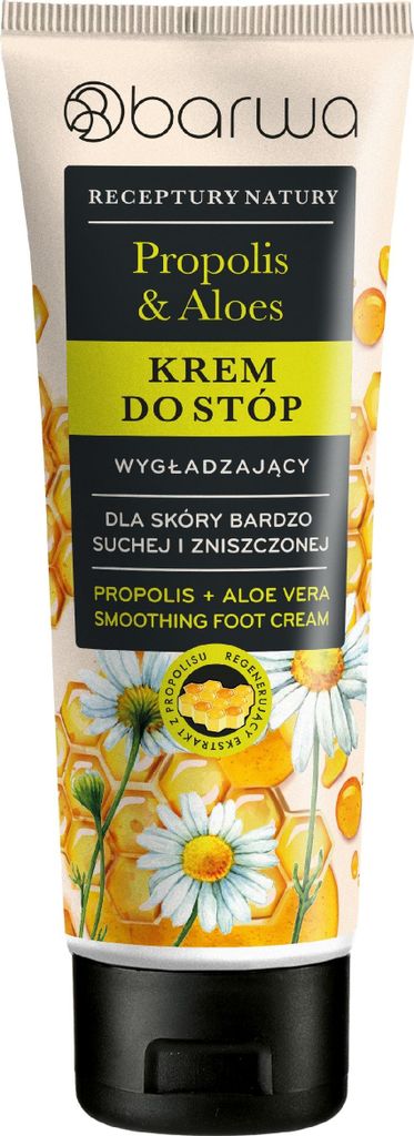Krem Do Stóp Barwa Recepty Natury Propolis I Aloes 100 Ml Zdjęcie produktu 