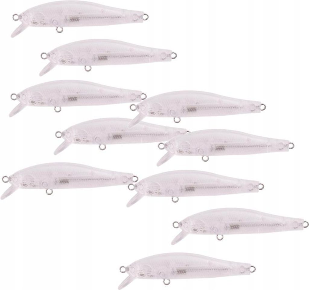 BODY Wobbler HECHT ZANDER BARSCH Do it yourself zum MALEN 10Stk 8,5cm 7g