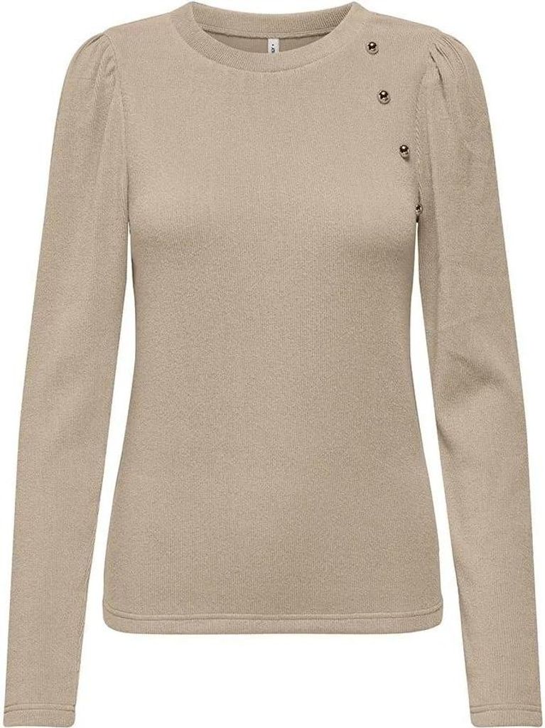 Only Nanna Pullover Beige S Damen Beige S