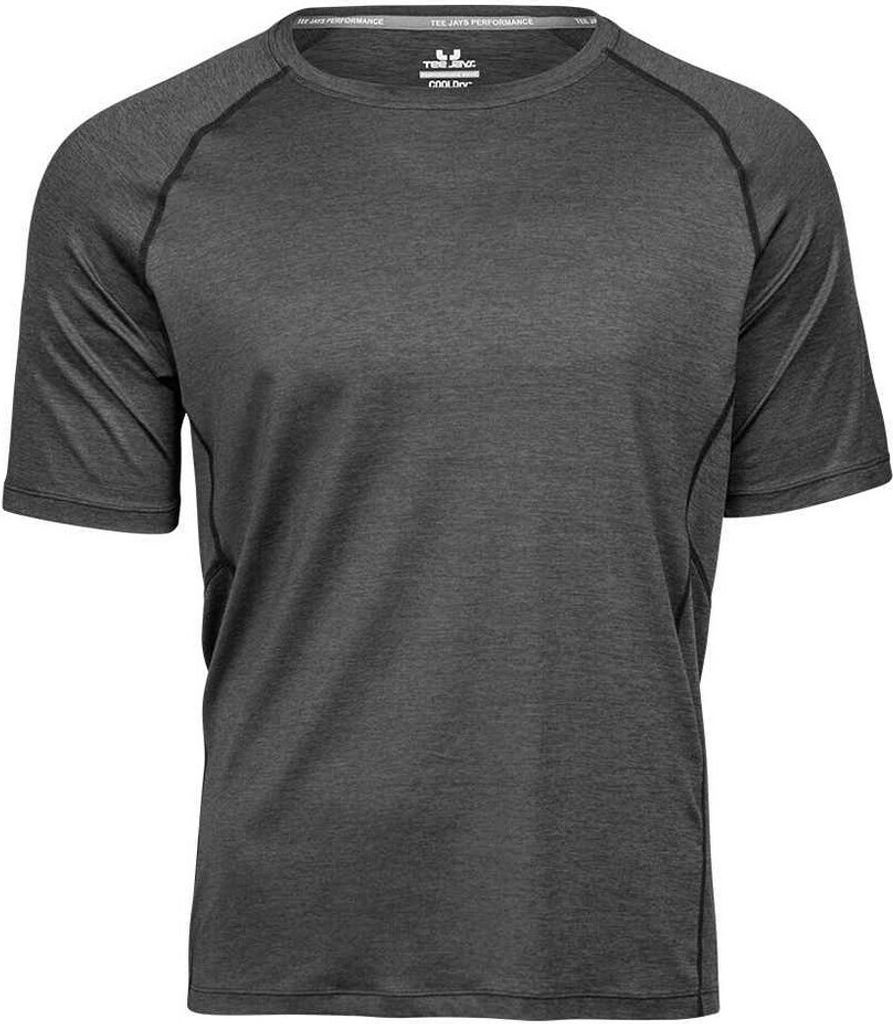 Tee Jays - T-Shirt für Herren PC5239 (S) (Schwarz meliert)