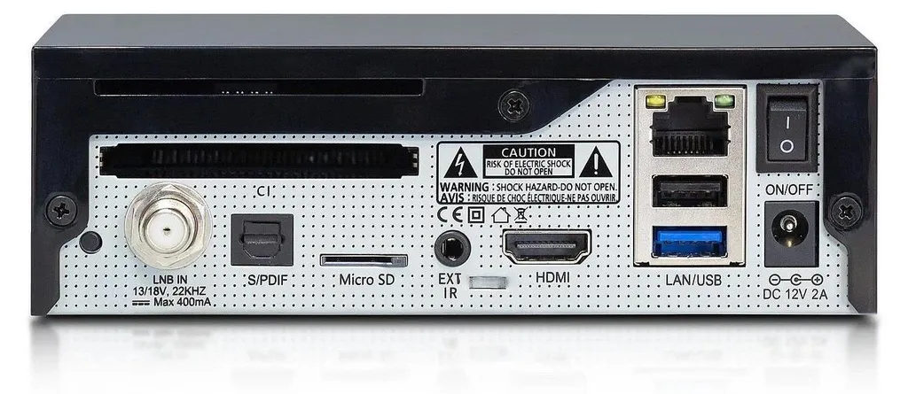 Décodeur Satellite AB PULSe 4K MINI SE Linux Enigma2 avec Tuner S2X - 2