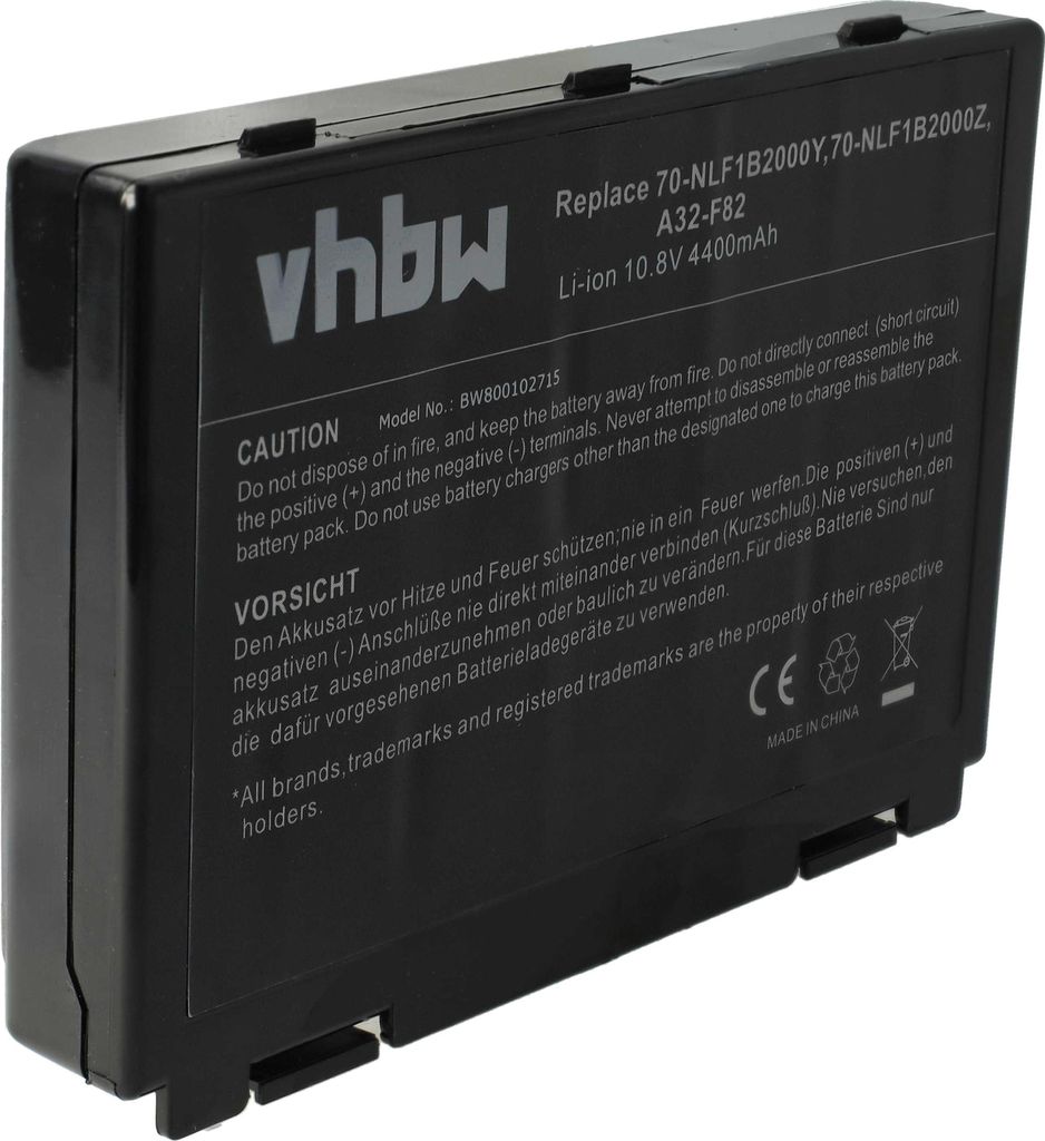 vhbw Akku kompatibel mit Asus X-Serie X70ab, X66, X70ad, Produktbild 