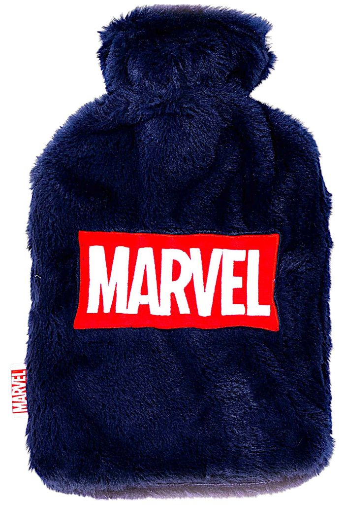 Marvel Wärmflasche 1,5 L mit weichem Plüschbezug- Kinder Produktbild 