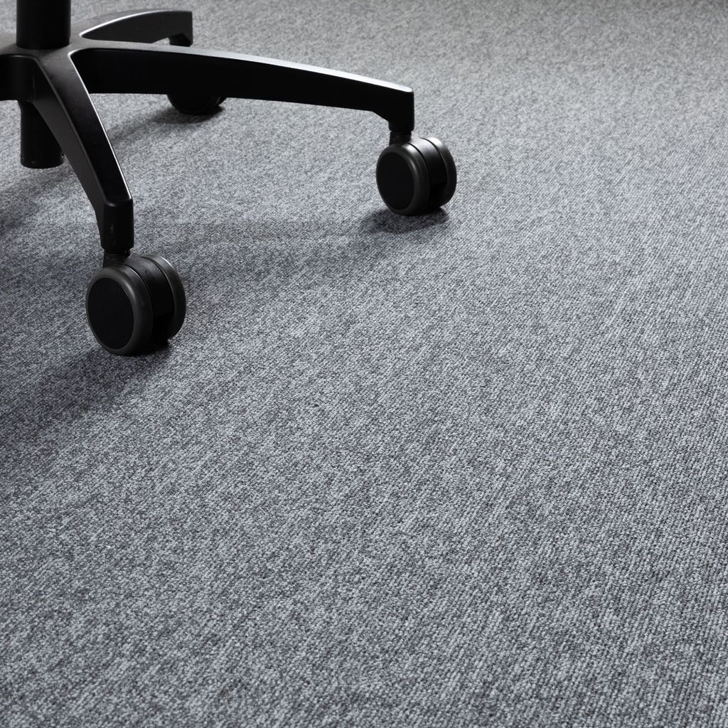 Steffensmeier Teppichboden Kreta Meterware | Auslegware für Kinderzimmer Wohnzimmer Schlafzimmer | Anthrazit, Größe: 100x200 cm