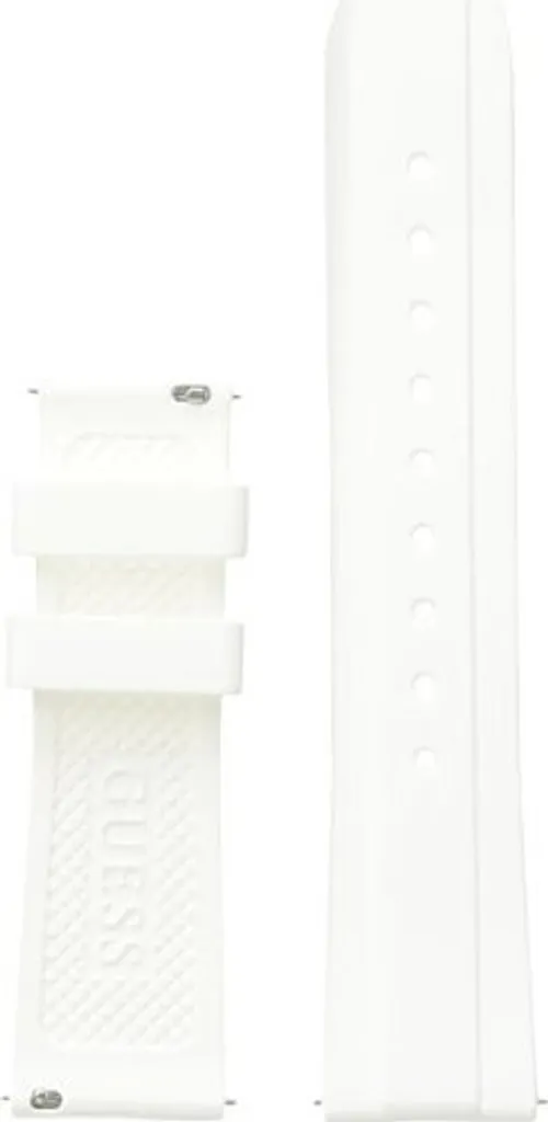 Bracelet blanc silicone CS1001S2 anti-irritation - Confortable et doux