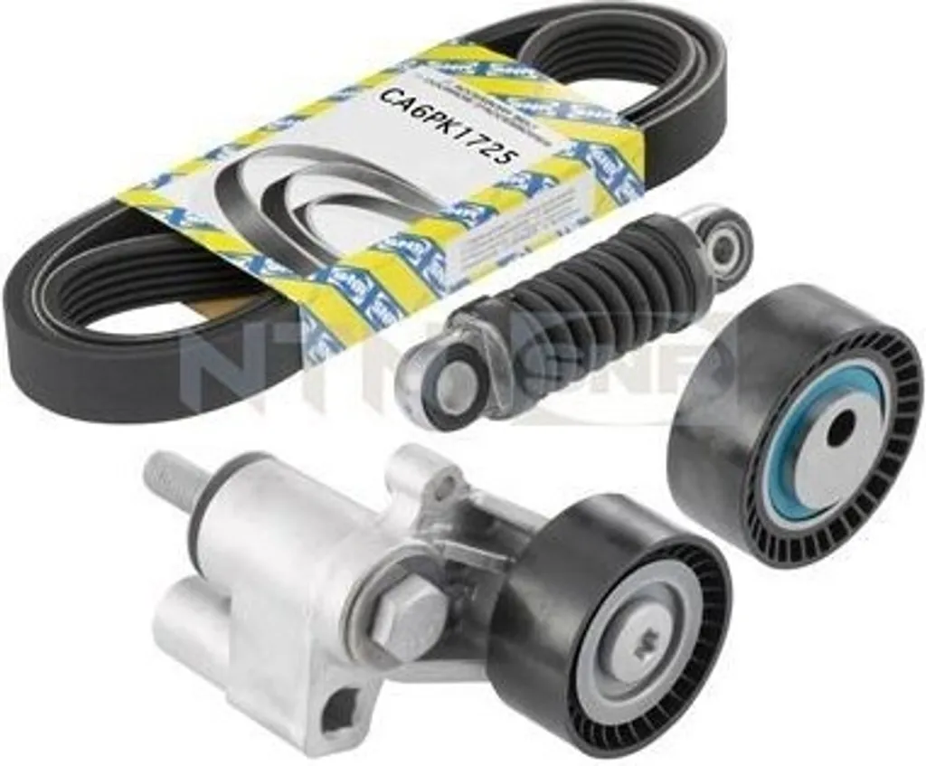Kit courroie accessoires pour réparation climatisation Peugeot 406