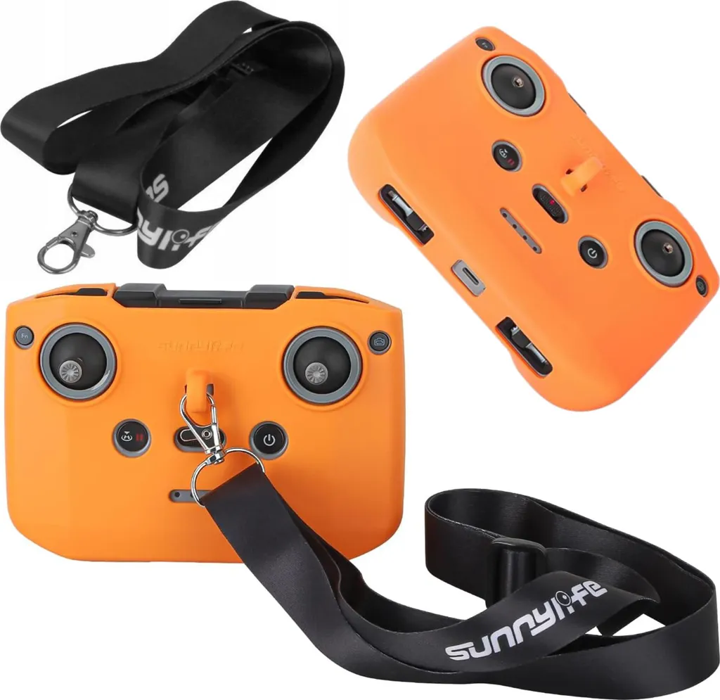 Accessorio DJI RC-N3 Custodia Silicone Ciano + Strap per Drone Neo