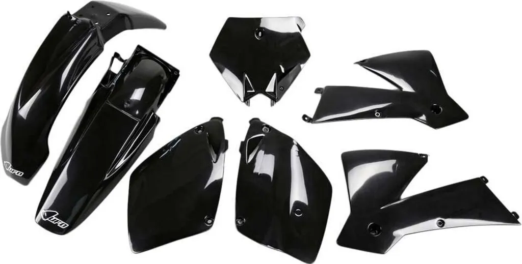 Kit carénage noir haute résistance UFO pour KTM SX 125-450 2003