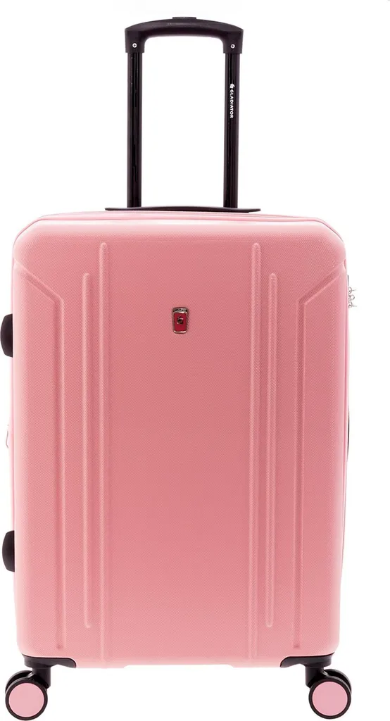 Trolley Gladiator 2900 M 67cm: Valigia Rigida 4 Ruote per Viaggi Medi