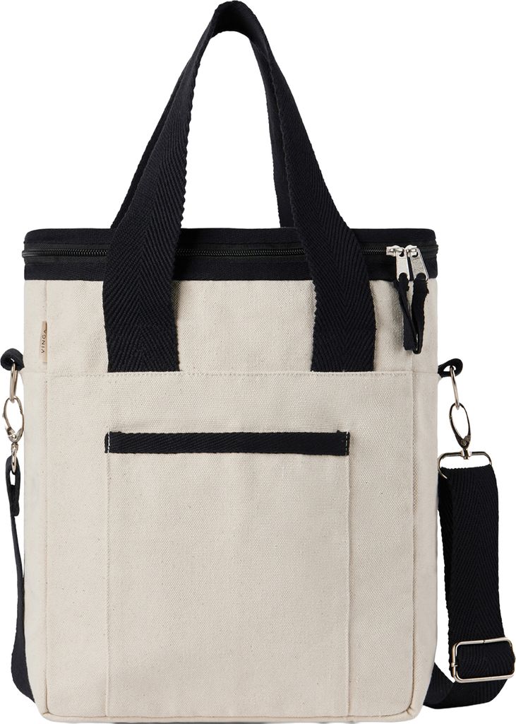 Vinga - Cooler Tragetasche "Volonne", Recyceltes Zelttuch XD424 (Einheitsgröße) (Naturweiß)