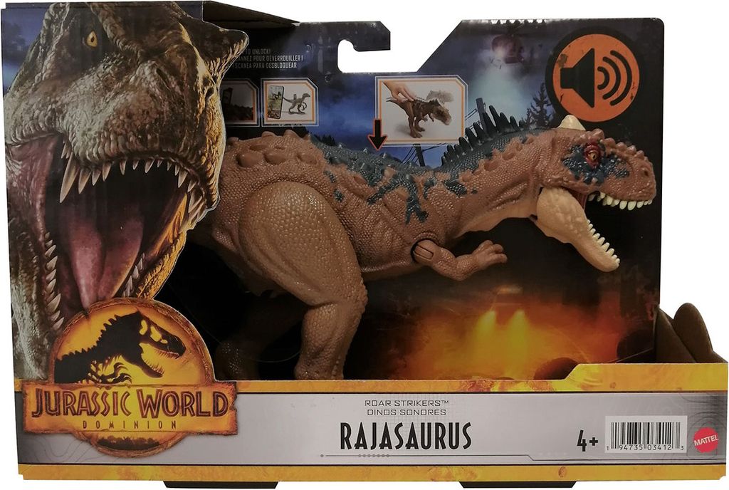 Mattel HDX35 Jurassic World Dominion Rajasaurus Roar Obrázek produktu 