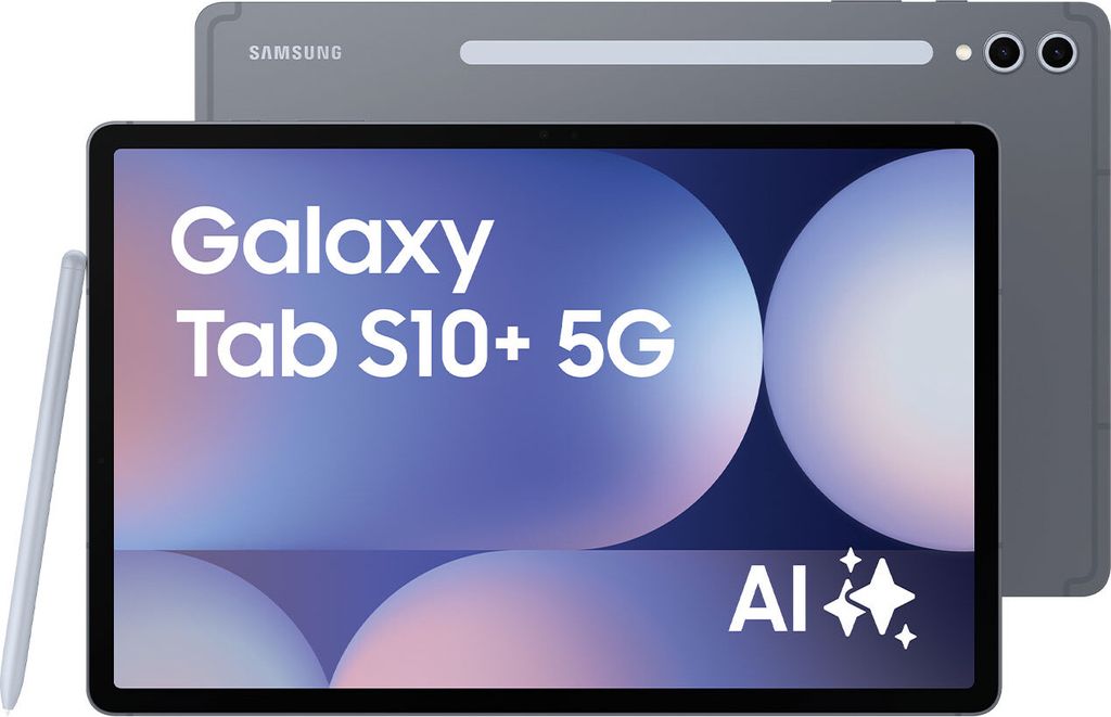 Samsung Galaxy Tab S10+ 5G (256GB) 12GB grau Produktbild 